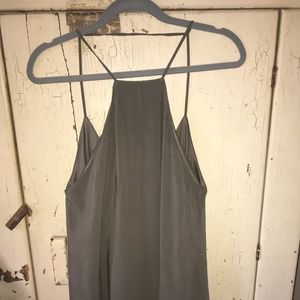 Olive Strappy Dress